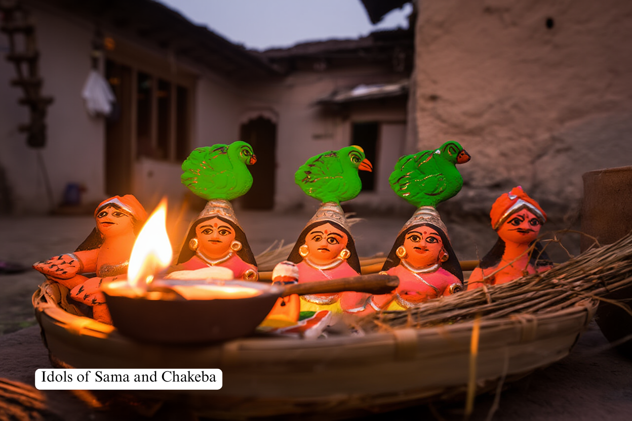 Sama Chakeva: Celebrating Sibling Bonds in Mithila