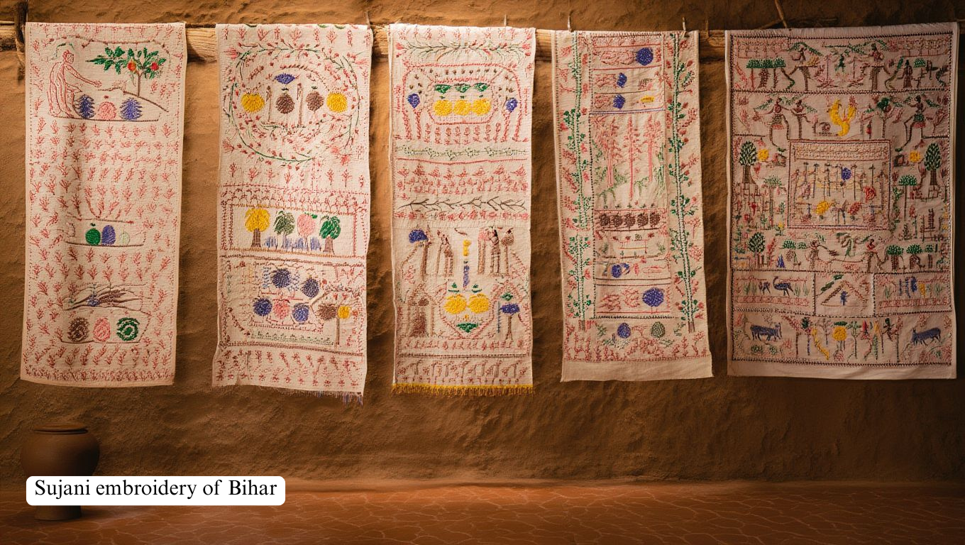 Sujani Embroidery: Stories Stitched into Bihar's Textile Tradition