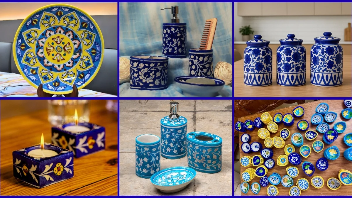 Blue Pottery of Rajasthan: The Timeless Art Painted in the Colours of the Sky